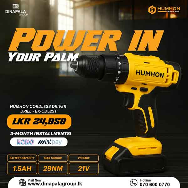Upgrade your toolkit with the Humhon Cordless Driver Drill