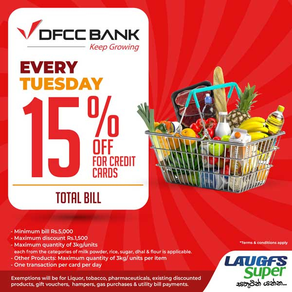 Treat yourself with these fabulous credit & debit card offers only at LAUGFS Super