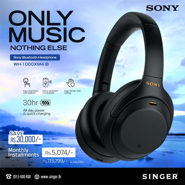 Best Offer for Sony Bluetooth Headphone @Singer