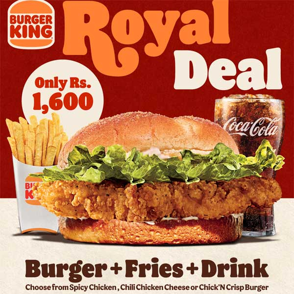 THE ROYAL DEAL from Burger King!