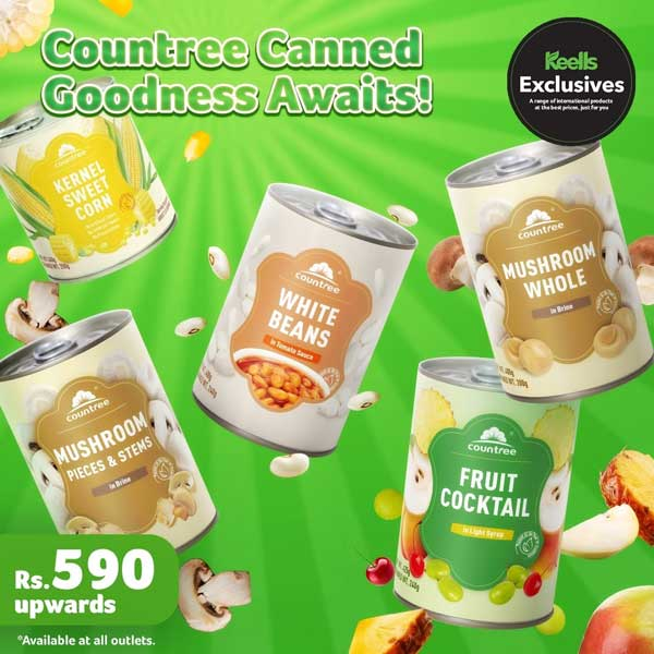 Swing by your nearest Keells and grab your Countree can today