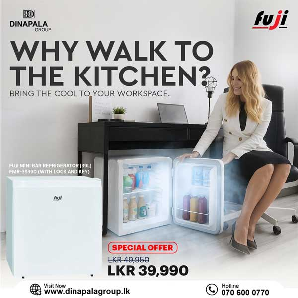 Enjoy a special price on mini bar refrigerator @ Dinapala Group