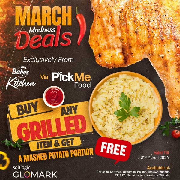 March Madness Deals, exclusively from Bakes Kitchen via PickMe Food