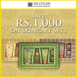 Save Rs.1,000 on Skin Care Sets! From Spa Ceylon