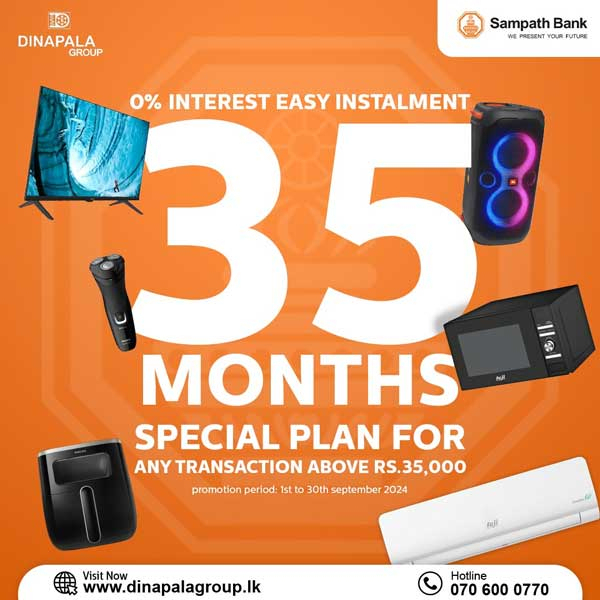 Exclusive Offer @ Dinapala Group