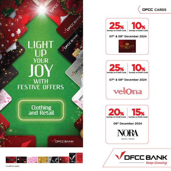 Light Up Your Joy with Festive Offers from DFCC Cards