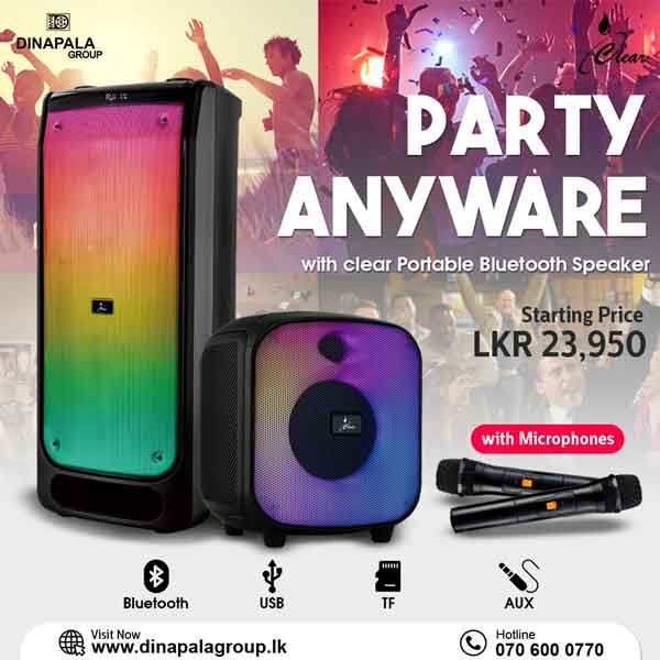Enjoy a special price on Portable Bluetooth Speaker @ Dinapala Group