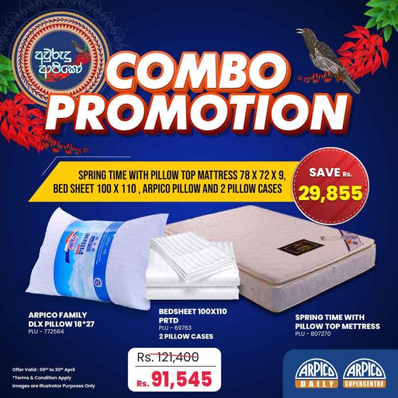 Enjoy Special Price on mattresses, bed sheets, and pillows Arpico