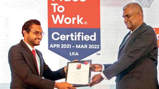 Maliban accredited as a Great Place to Work - Other | Daily Mirror