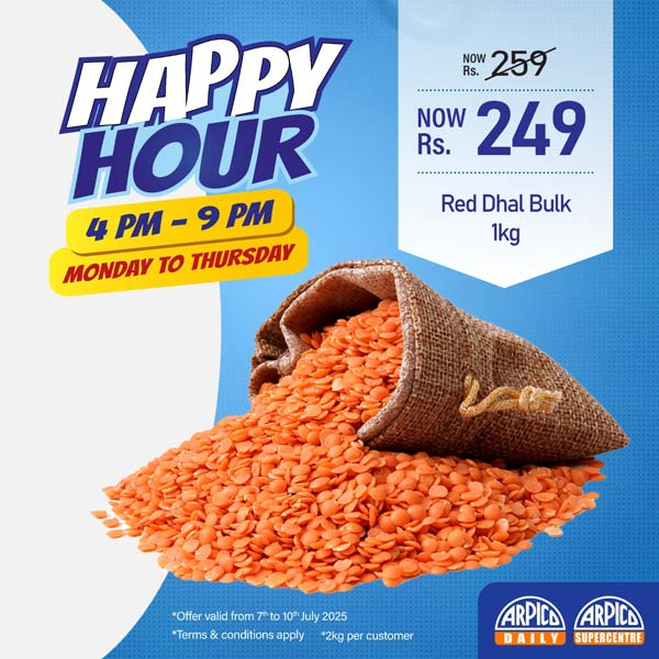 Arpico Happy Hour is back!