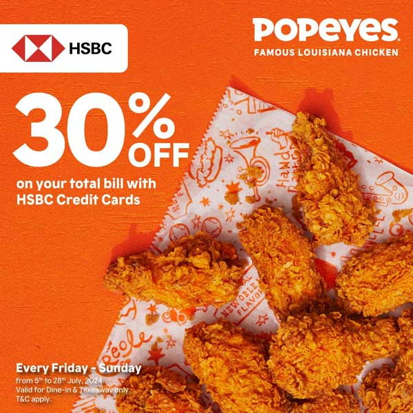 Exclusive Offer for HSBC Bank Credit Card Holders