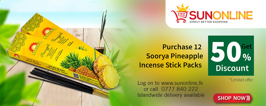 Buy 12 Soorya Pineapple Incense Stick Packs and Get a 50% Discount