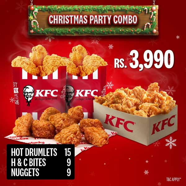 Celebrate the Festive Cheer with Our Christmas Party Combo