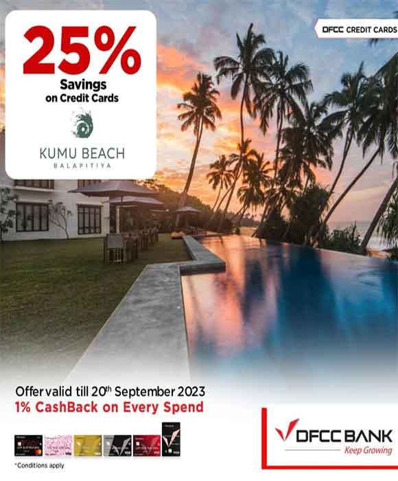 Enjoy an unforgettable vacation with DFCC Credit Cards!