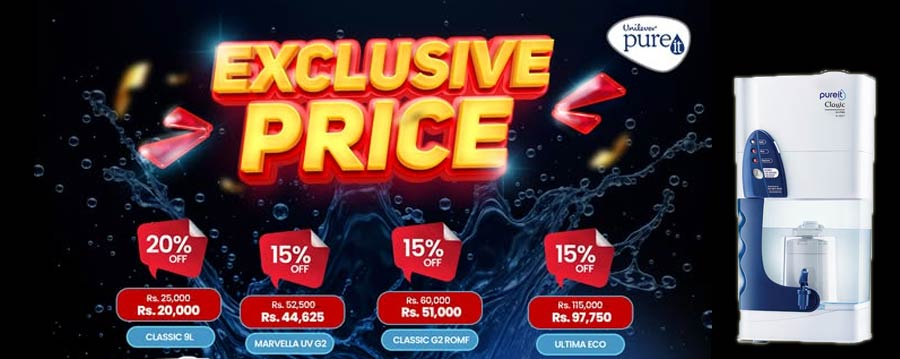 Enjoy up to 20% off on pureit water purifiers @ Abans