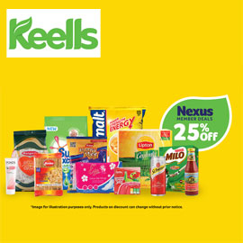 25% OFF @ Keels for your Nexus Card