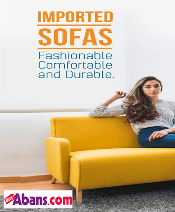 Get Imported Sofas @ Abans