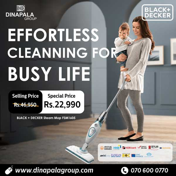 Enjoy Special Price on Steam Mop  @ Dinapala Group