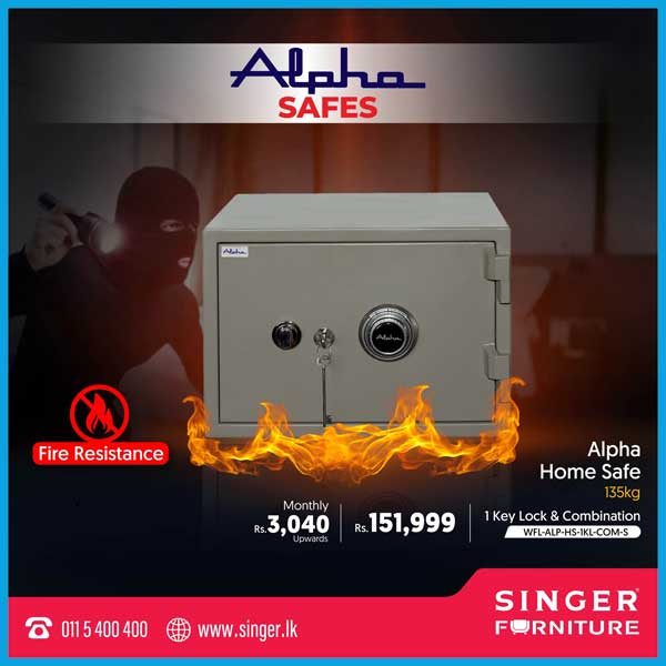 Keep Your Valuable Things Safe with ALPHA Safes From SINGER!