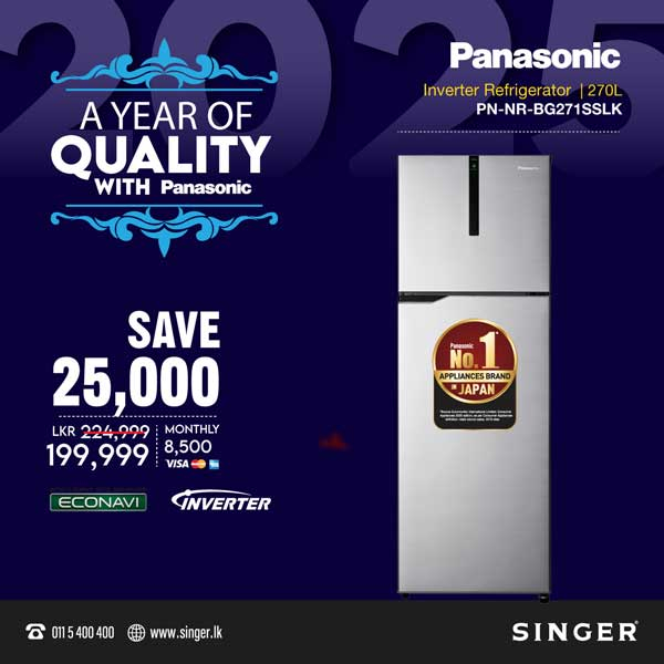 A year of quality with Panasonic Refrigerators