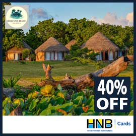 Get a 40% off for HB basis @Bellevue Beach Nilaveli with HNB Credit Card