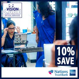 Enjoy special savings with your NTB American Express Credit Card @Vision Care