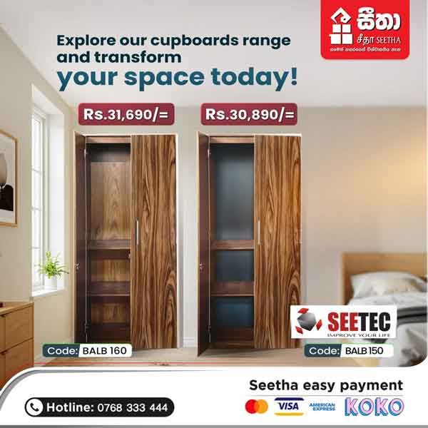 Enjoy Special Price on A well-organized wardrobe @ Seetha Holdings