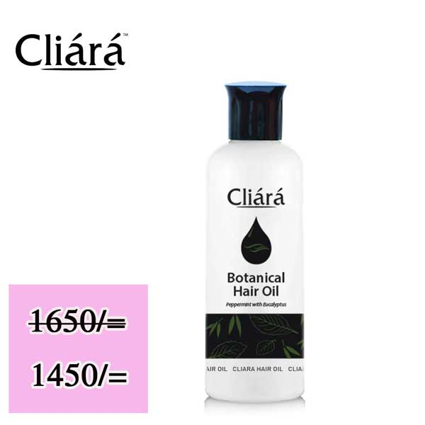 Get a  special price on botanical hair oil @ Cliara