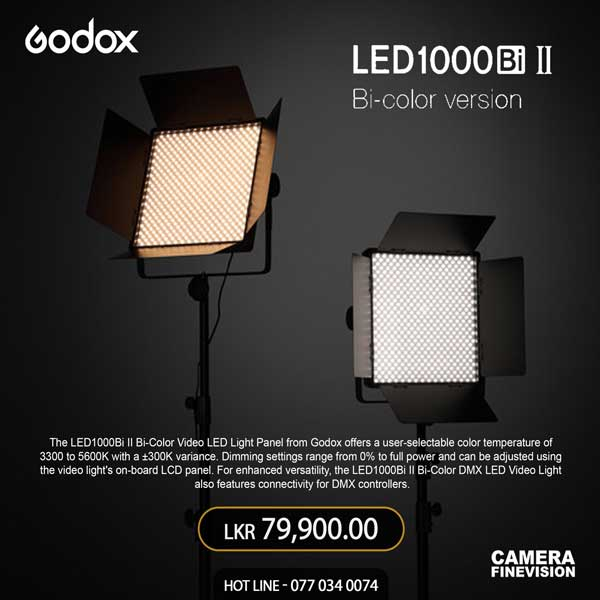 Godox LED1000Bi II Bi-Color Video LED Light Panel Special Offer - Top ...