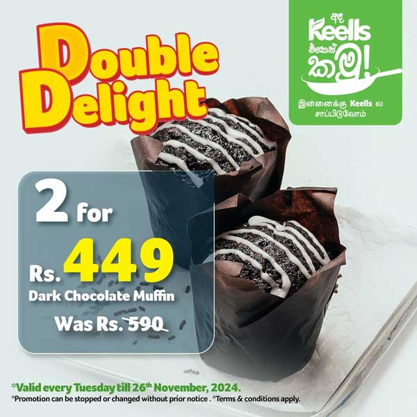 Grab 2 rich Dark Chocolate Muffins for just Rs. 449