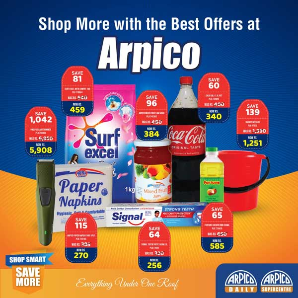 Enjoy the best offers in this July @ Arpico Supercentre