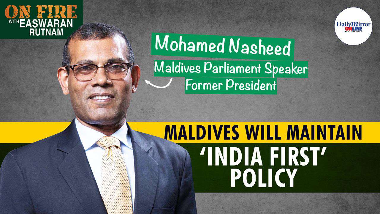 On Fire With Easwaran Rutnam | Mohamed Nasheed | Maldives Parliament ...