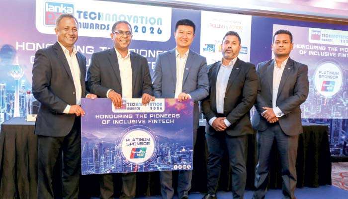 UnionPay International continues to partner LankaPay Technnovation Awards 2026 as Platinum Sponsor