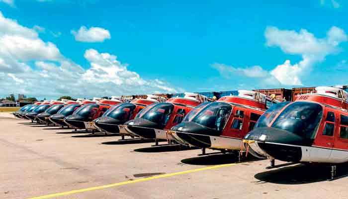 US transfers 10 helicopters to SLAF under defence assistance program