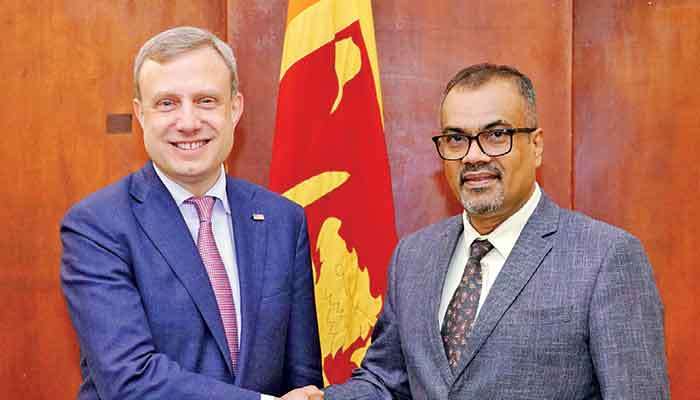 New US Ambassador meets Minister Dr. Anil Jayantha