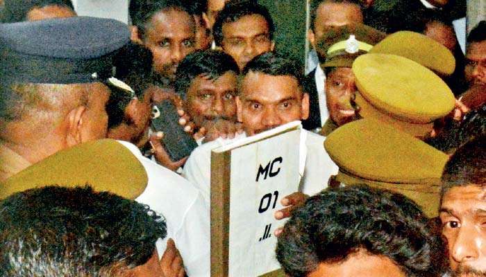 Is the request to remand Namal Rajapaksa for 14 days justified?