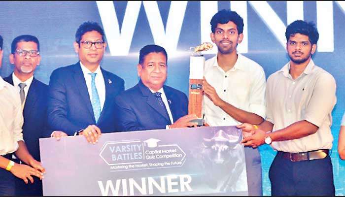 Moratuwa Engineering Faculty wins Varsity Battles quiz competition