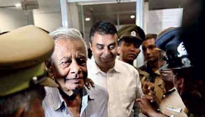 Pujith, Hemasiri taken  to prison after sentencing