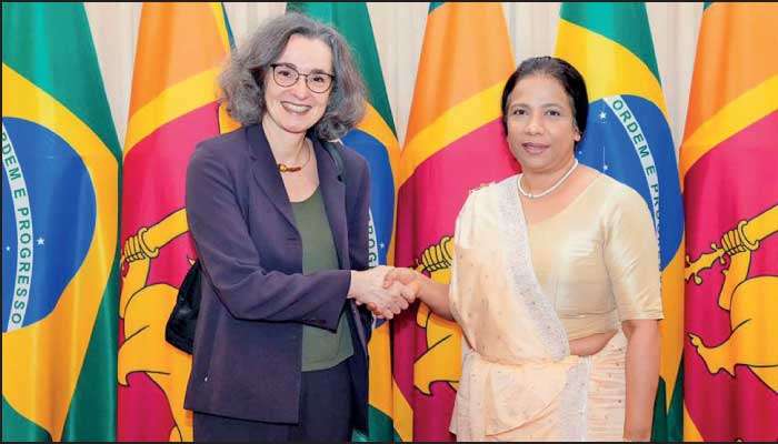 Sri Lanka and Brazil successfully agree to elevate bilateral trade to $ 1 b