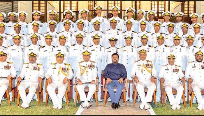 President attends Sri Lanka Navy passing-out parade