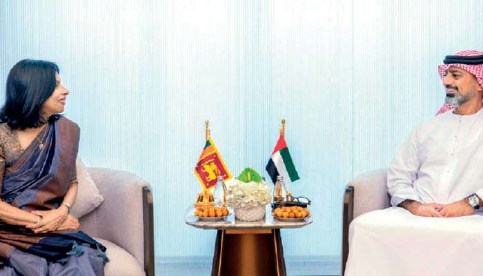 Ajman Crown Prince receives Ambassador of Sri Lanka