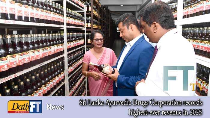 Sri Lanka Ayurvedic Drugs Corporation records highest-ever revenue in 2025