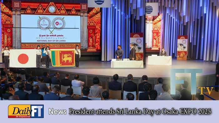 President attends Sri Lanka Day at Osaka EXPO 2025
