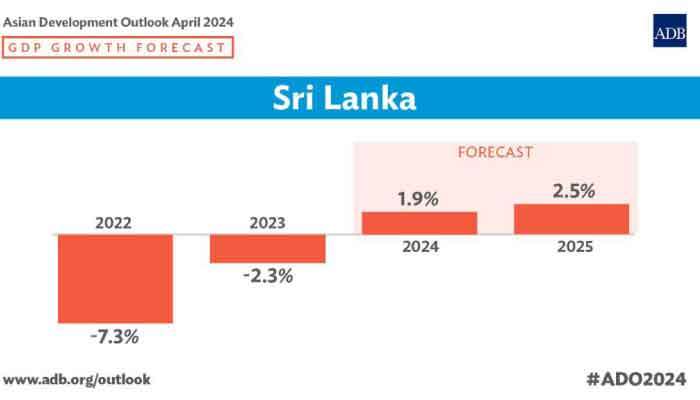 ADB says Sri Lanka shows signs of recovery but must maintain reform momentum
