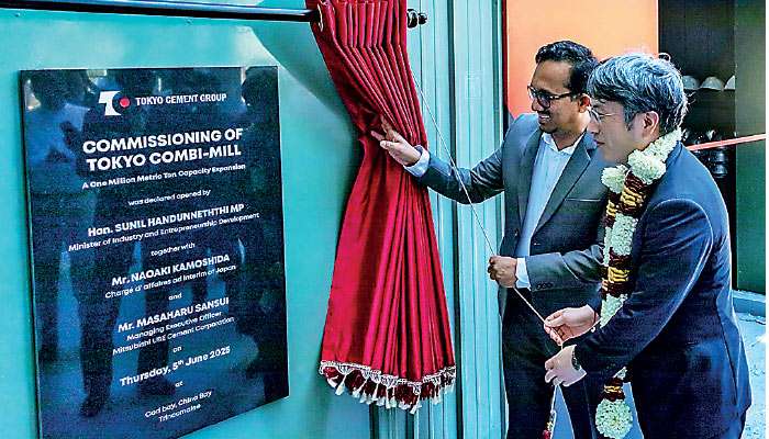 Tokyo Cement boosts capacity with high-tech 1 m ton plant in Trincomalee