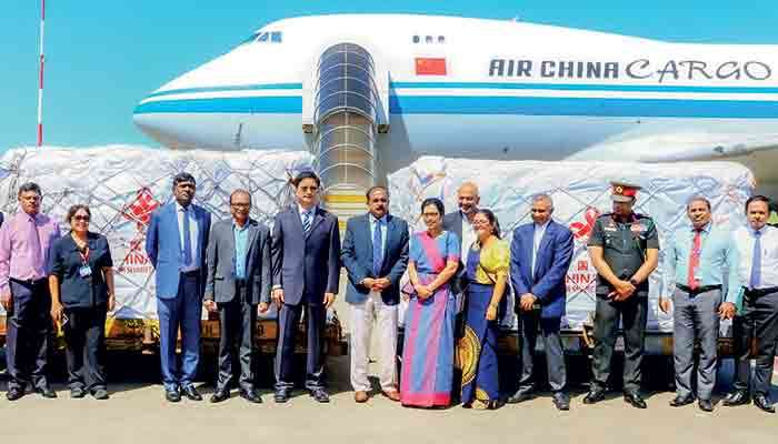 China donates 85 MT of flood relief supplies