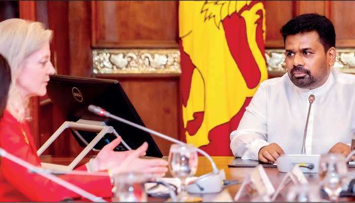 AKD says Sri Lanka remains grateful for support extended by US and other friendly nations