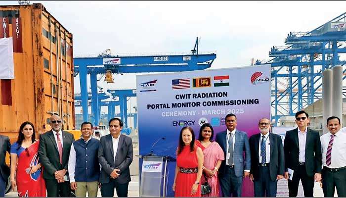 US provides radiation detection equipment to Colombo Port