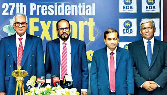 All set for 27th Presidential Export Awards on 11 Dec. at BMICH