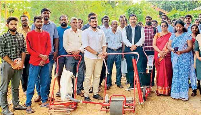 Sharing knowledge in AgriTech: High Commission of India facilitates demonstration of RoWeR agri machinery